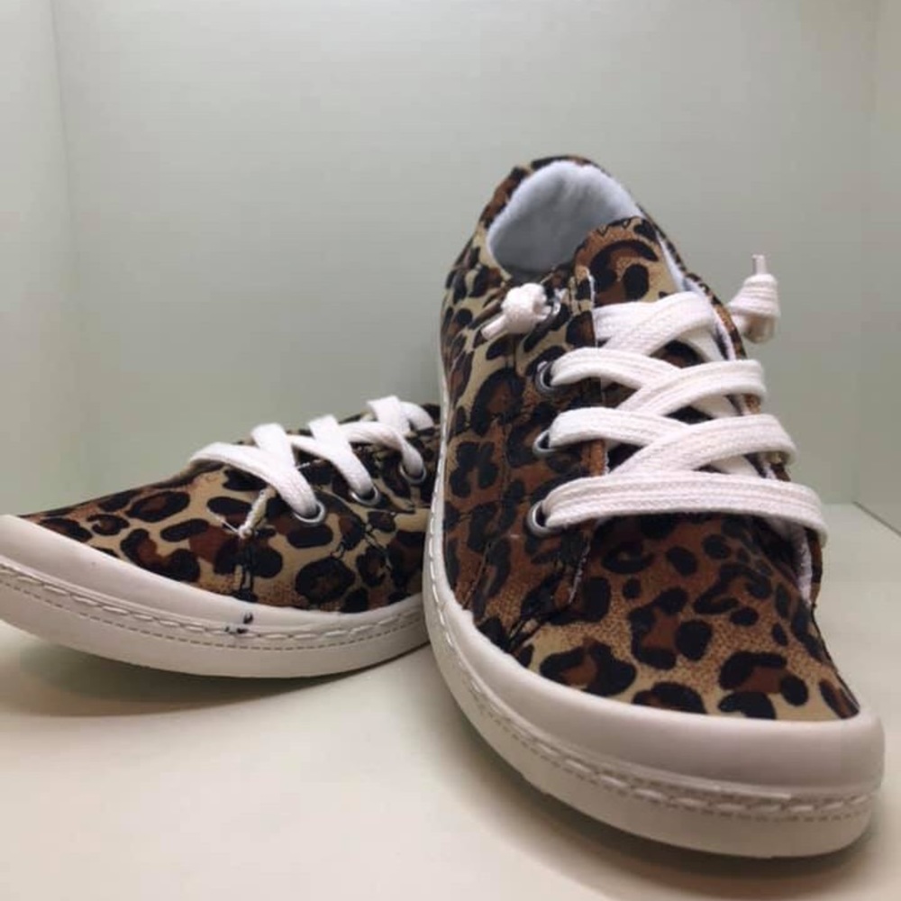 Leopard sneakers